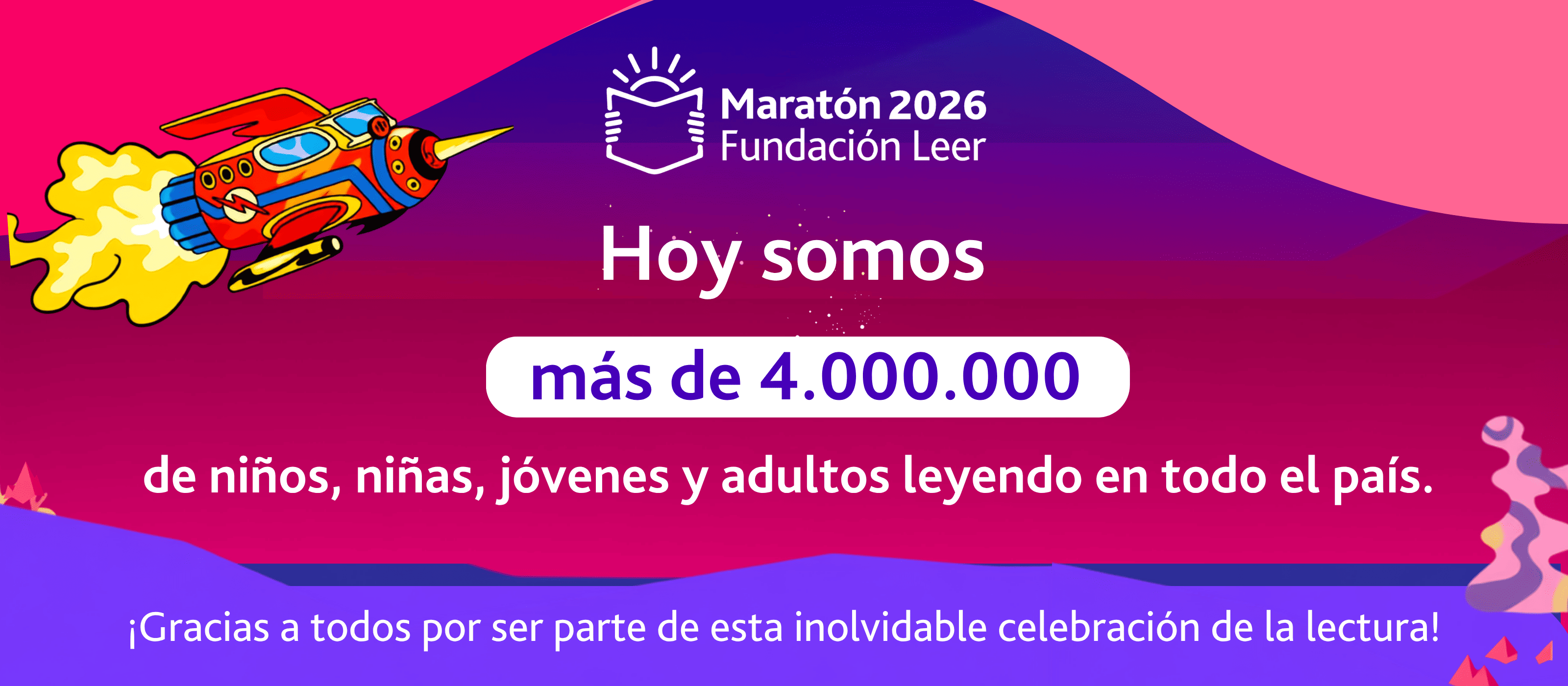 Marat&oacute;n Nacional de la Lectura